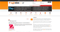 Desktop Screenshot of pr.web-news.eu
